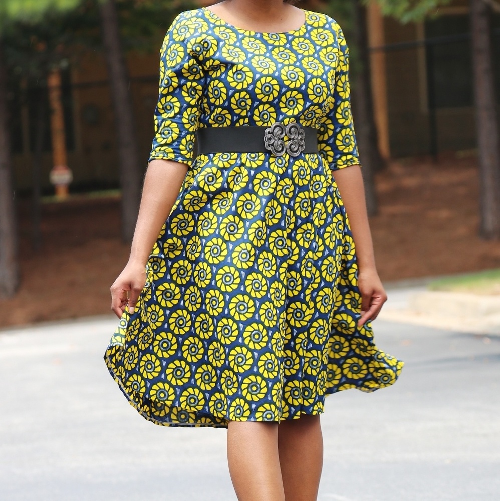 Ankara /African print dress